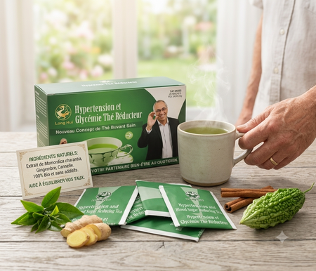 Thé Vital — Tension & Glycémie : Retrouvez l'équilibre en 30 jours, naturellement.